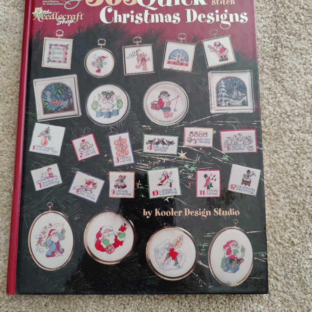 New Book 365 Quick Christmas Designs, American Needlecraft Shop